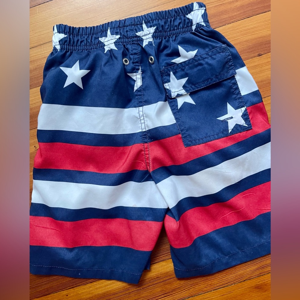 Kailua Surf patriotic swim suit 4th of July
